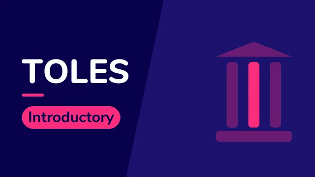 Introductory TOLES English Learning